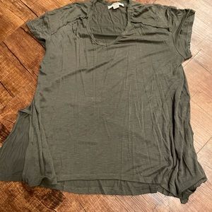 Green blouse